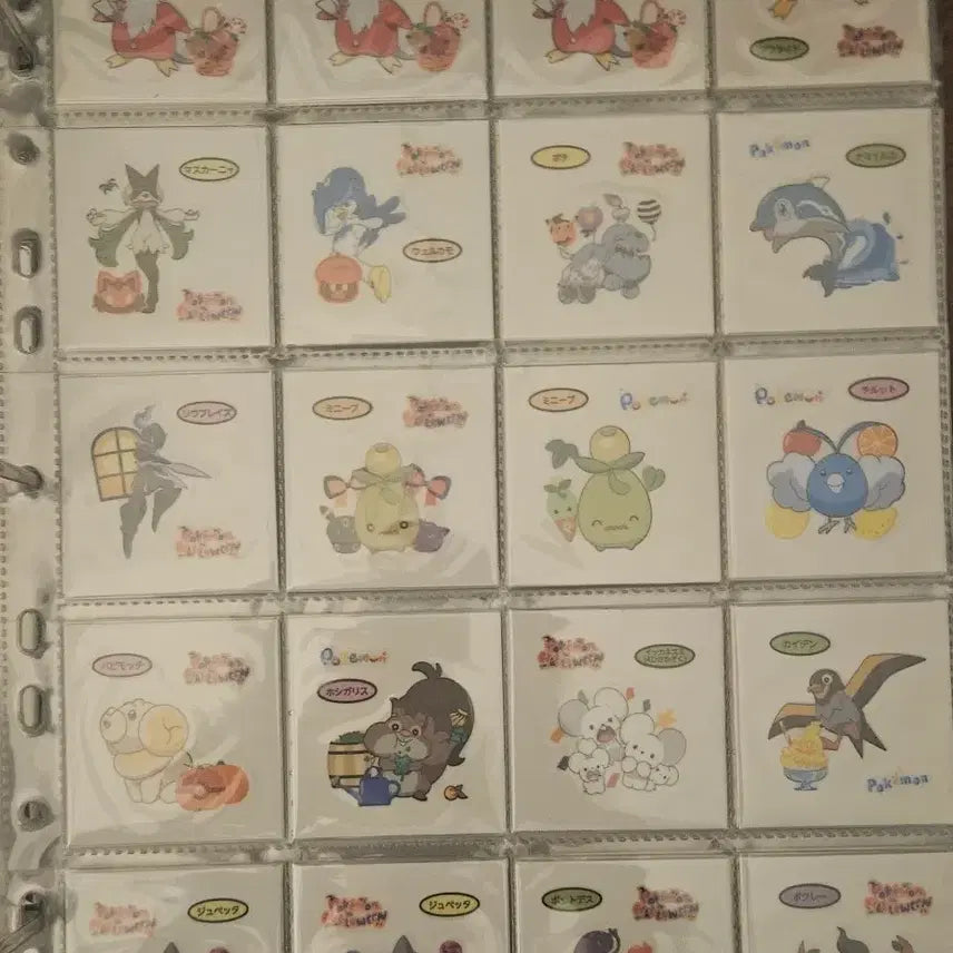 [BUNJANG] Pokemon Japanese Stickers / 포켓몬 일판 띠부 띠부실