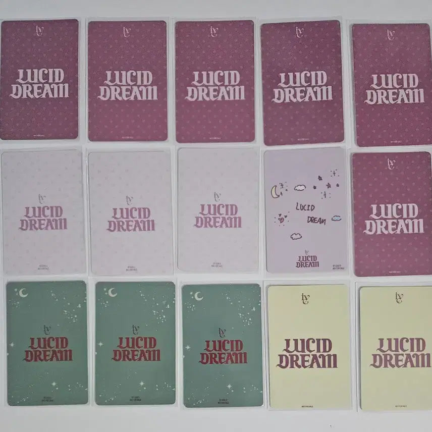 [BUNJANG] IVE Lucid Dream Japan Photocard Bundle Set / 15장 일괄판매)아이브 루시드드림일본HMV타워레코드원영유진레이포카회장