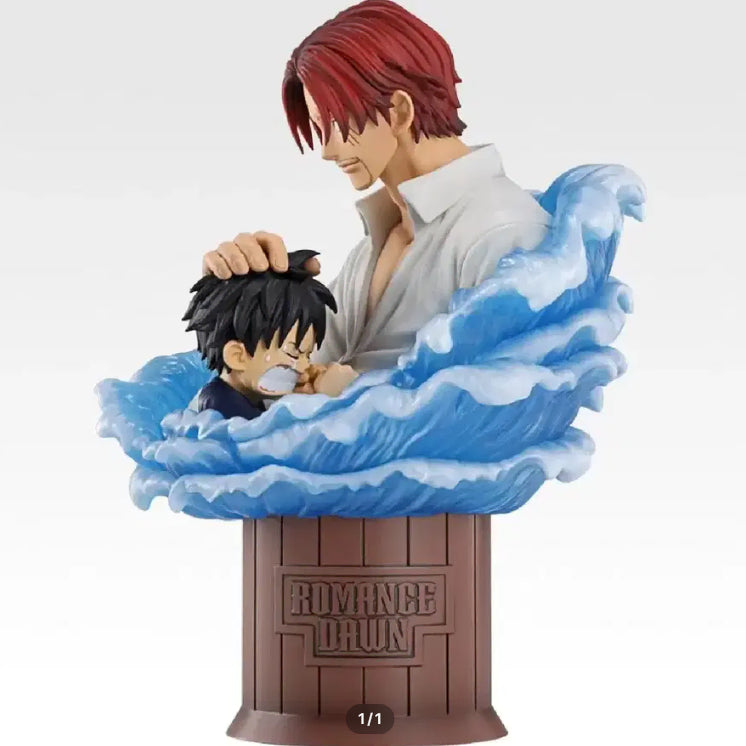 [BUNJANG] One Piece Red-Haired Pirates Ichiban Kuji Last One Shanks &amp; Luffy Figure (Sealed) / 미개봉 택포6.5)원피스 빨간머리 해적단 제일복권 라스트원 샹크스 루피