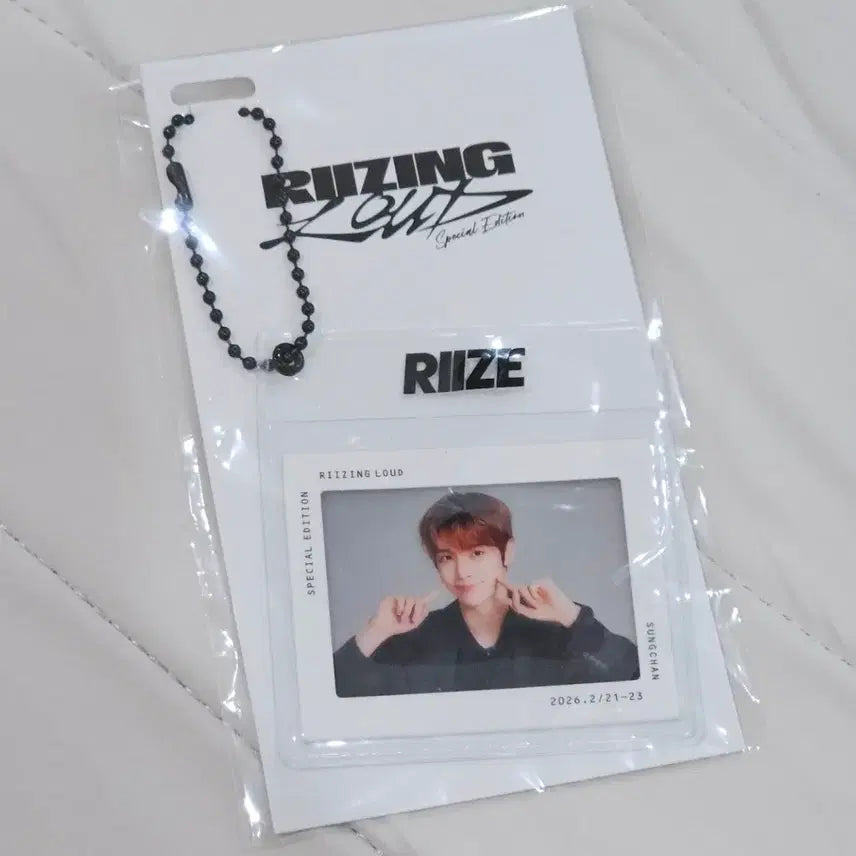 [BUNJANG] RIIZE Tokyo Dome Film Keychain Sungchan / 라이즈 도쿄돔 필름 키링 성찬