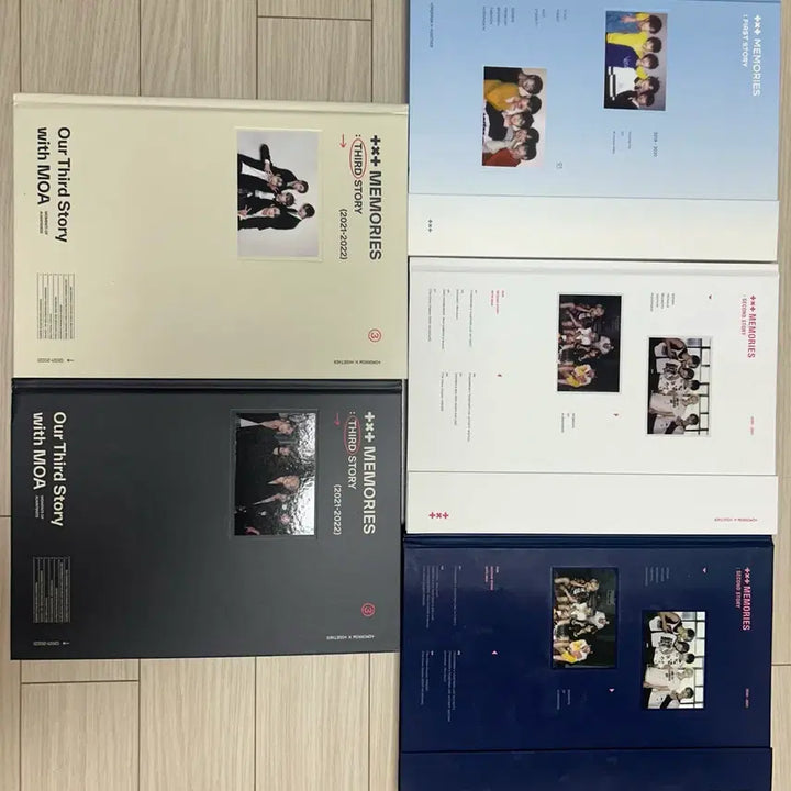 [BUNJANG] TXT Tomorrow X Together Memories DVD Bundle Set (1-3) / TXT 투바투 메모리즈 DVD 1~3 일괄 양도
