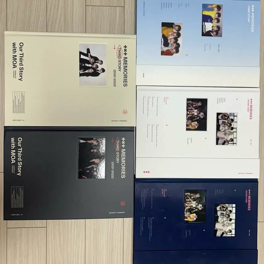 [BUNJANG] TXT Tomorrow X Together Memories DVD Bundle Set (1-3) / TXT 투바투 메모리즈 DVD 1~3 일괄 양도