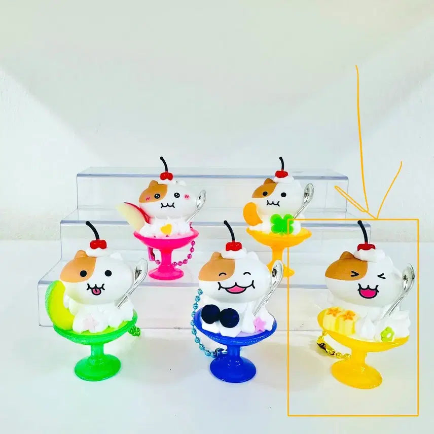 [BUNJANG] Jjonnyami Banana Parfait Gacha (Sealed) / (미개봉) 쫀냐미 바나나 파르페 가챠