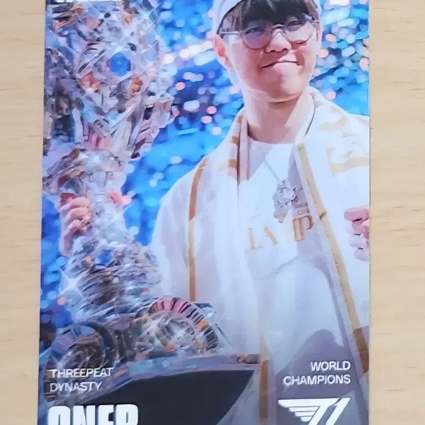 [BUNJANG] T1 Faker 25 Worlds Champion Photocard / MSI 팬페스타 T1 오너 25 월즈 우승 포토카드