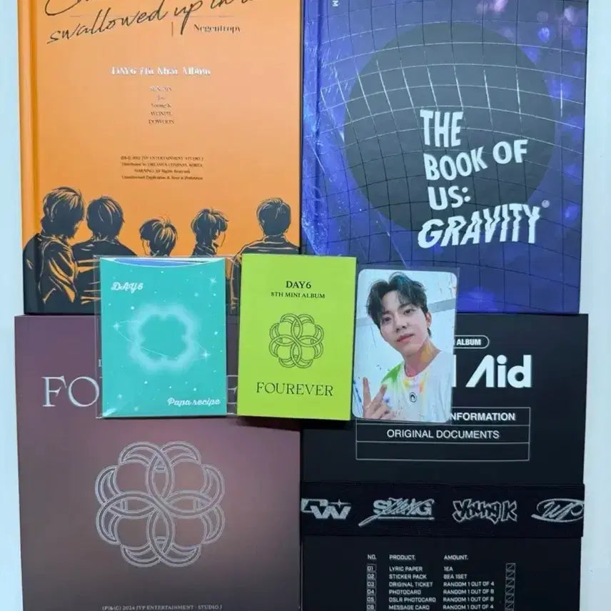 [BUNJANG] Day6 Bundle Set Album &amp; Photocard / 데이식스 굿즈 일괄판매