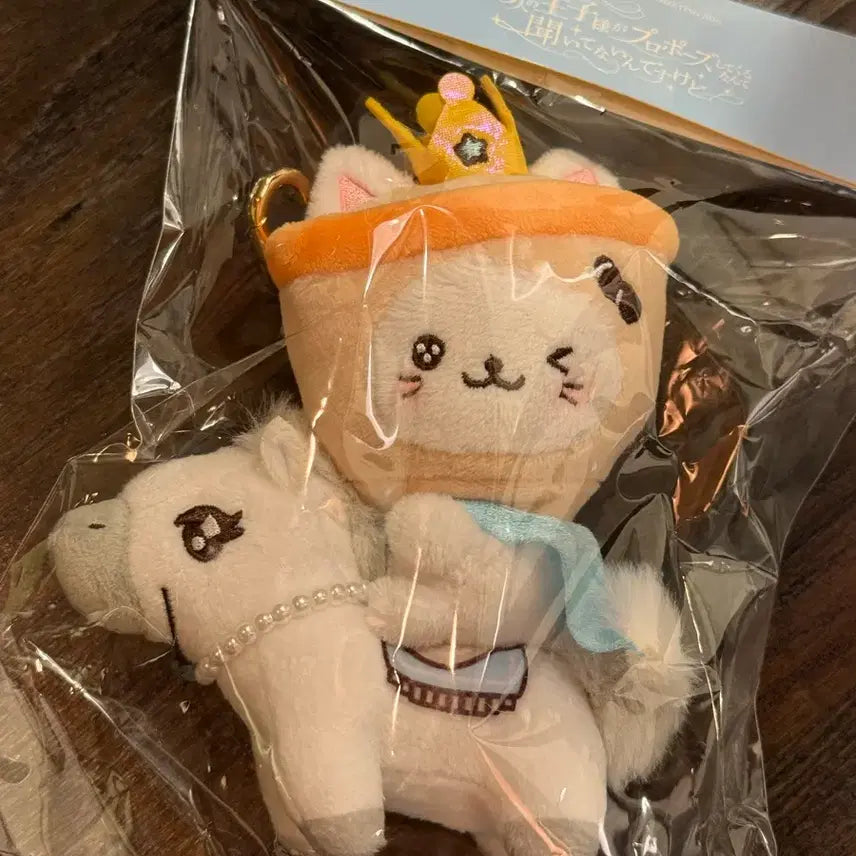[BUNJANG] NCT-WISH Yushi "Bubble Cat" Plush Keychain / [현물] 엔시티위시 일본 팬미팅 유우시 백마탄 버블냥 인형 키링
