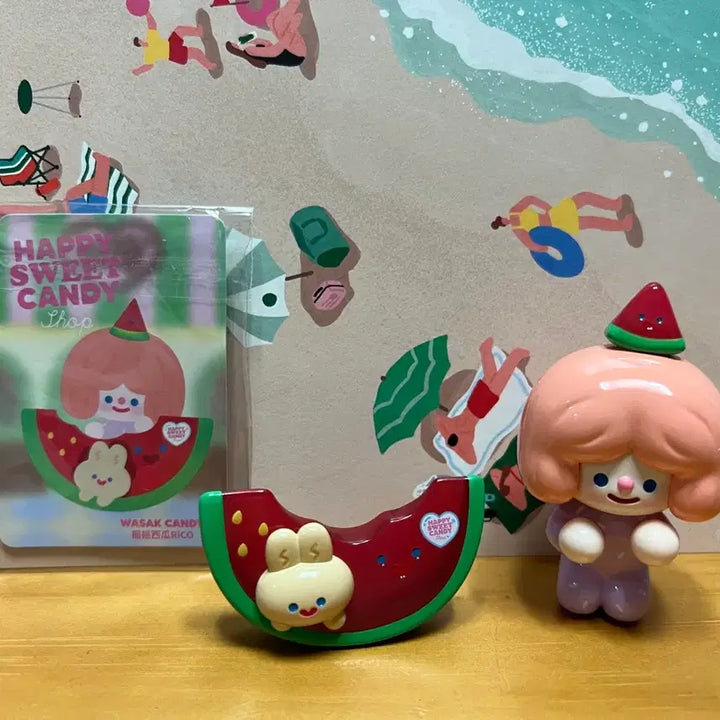 [BUNJANG] Recorder Factory Happy Sweet Candy Watermelon Candy Figure / 리코더팩토리 해피스위트캔디- 수박캔디