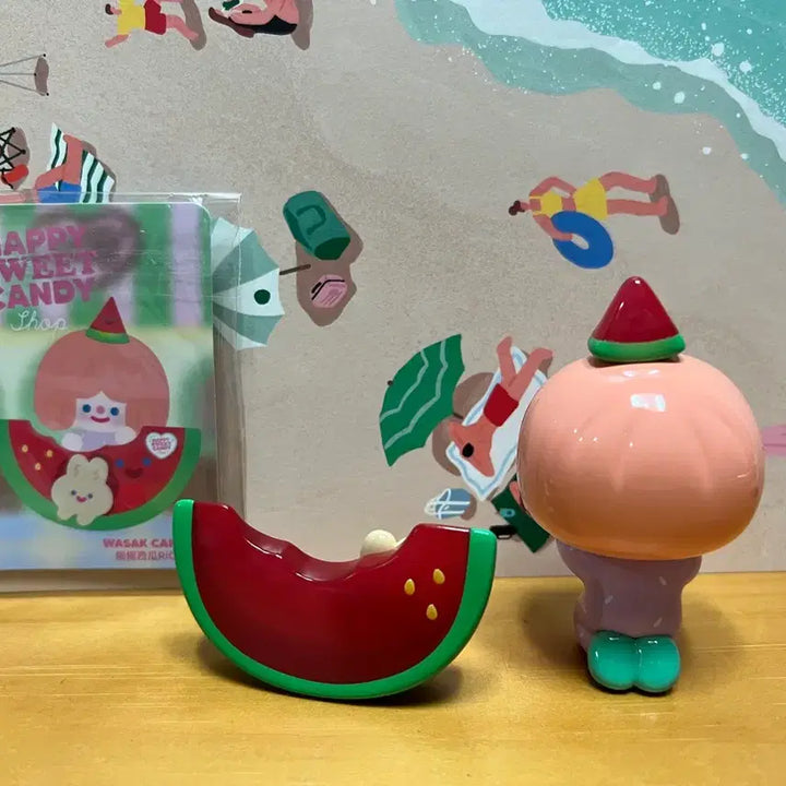 [BUNJANG] Recorder Factory Happy Sweet Candy Watermelon Candy Figure / 리코더팩토리 해피스위트캔디- 수박캔디