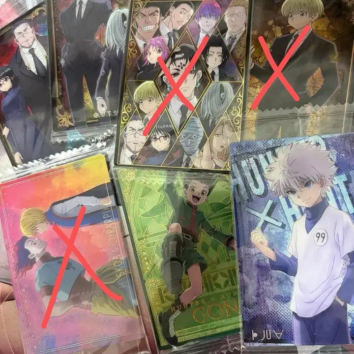 [BUNJANG] Hunter x Hunter ITAZURA 4th Series 7 Types Bundle Set / 헌터헌터 이타자가 4탄  4종 일괄