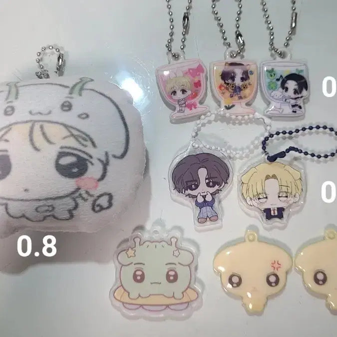 [BUNJANG] Leehan Numi Cushion Keyring / 이한 눔이님 쿠션키링 생카 키링 특전 판매