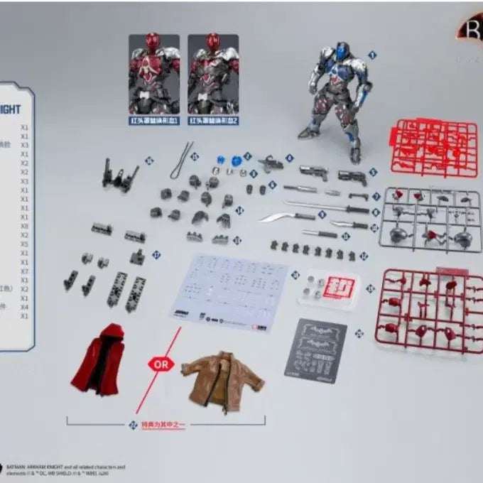 [BUNJANG] Arkham Knight Batman Model Kit Figure with Bonus / 배트맨 아캄나이트 화모선 x 원예문화 프라모델 피규어 (특전포함) 양도