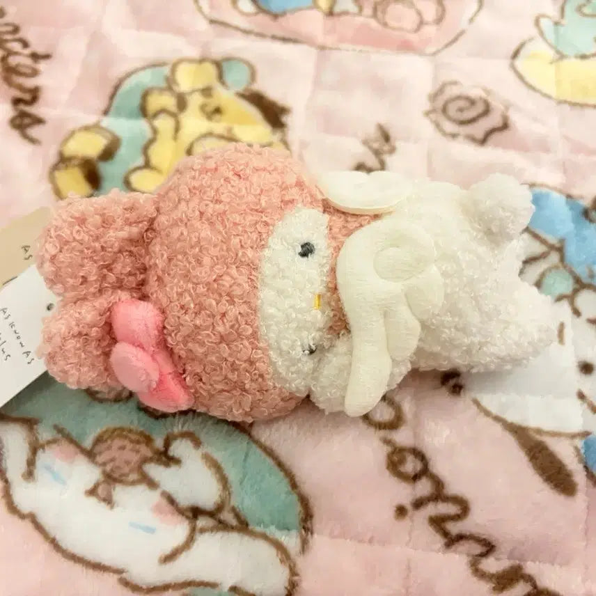 [BUNJANG] Sanrio My Melody Plush Angel / (새상품, 정품) 산리오 마이멜로디 뽀글이 천사