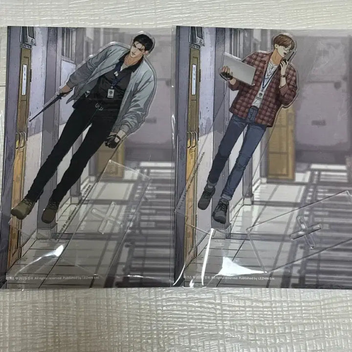 [BUNJANG] A_BALK Jinx Acrylic Stand 2 pcs (Sealed) Ju Jae-kyung Kim Dan / 아밝 징크스 아크릴 2개 미개봉 주재경 김단 레진
