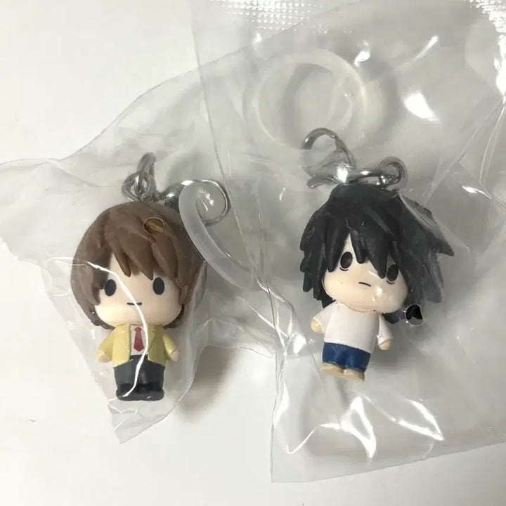 [BUNJANG] Death Note Seal Keychain Set - Light &amp; L (Sealed) / 데스노트 메지루시 라이토 엘