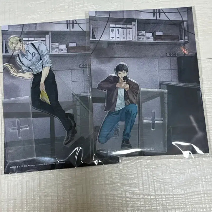 [BUNJANG] ABright Backlight Acrylic Stand Bundle Set (Sealed) / 아밝 백라이트 아크릴 미개봉 2개 일괄