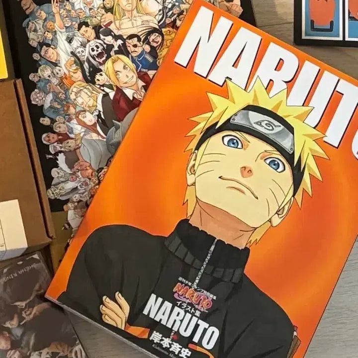 [BUNJANG] Naruto Illustration Book / 나루토 일러스트북