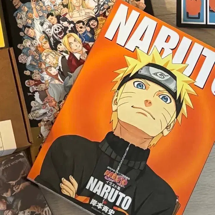 [BUNJANG] Naruto Illustration Book / 나루토 일러스트북
