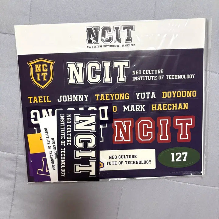 [BUNJANG] NCT 127 NCIT Laptop Decal Sticker / 엔시티 127 ncit 랩탑 데코 스티커 nct