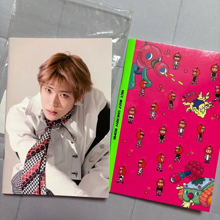[BUNJANG] NCT 127 Jaehyun Cherry Bomb Mini Note Set / NCT 127 엔시티 재현 체리밤 미니 노트 세트