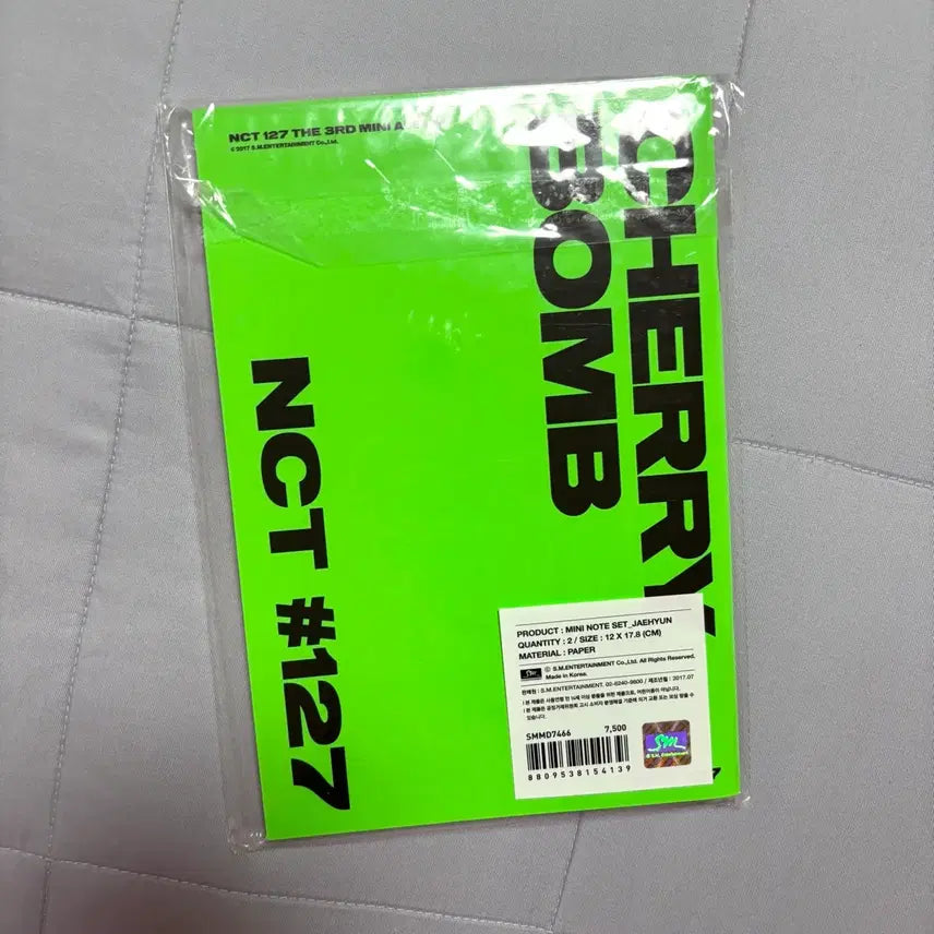 [BUNJANG] NCT 127 Jaehyun Cherry Bomb Mini Note Set / NCT 127 엔시티 재현 체리밤 미니 노트 세트