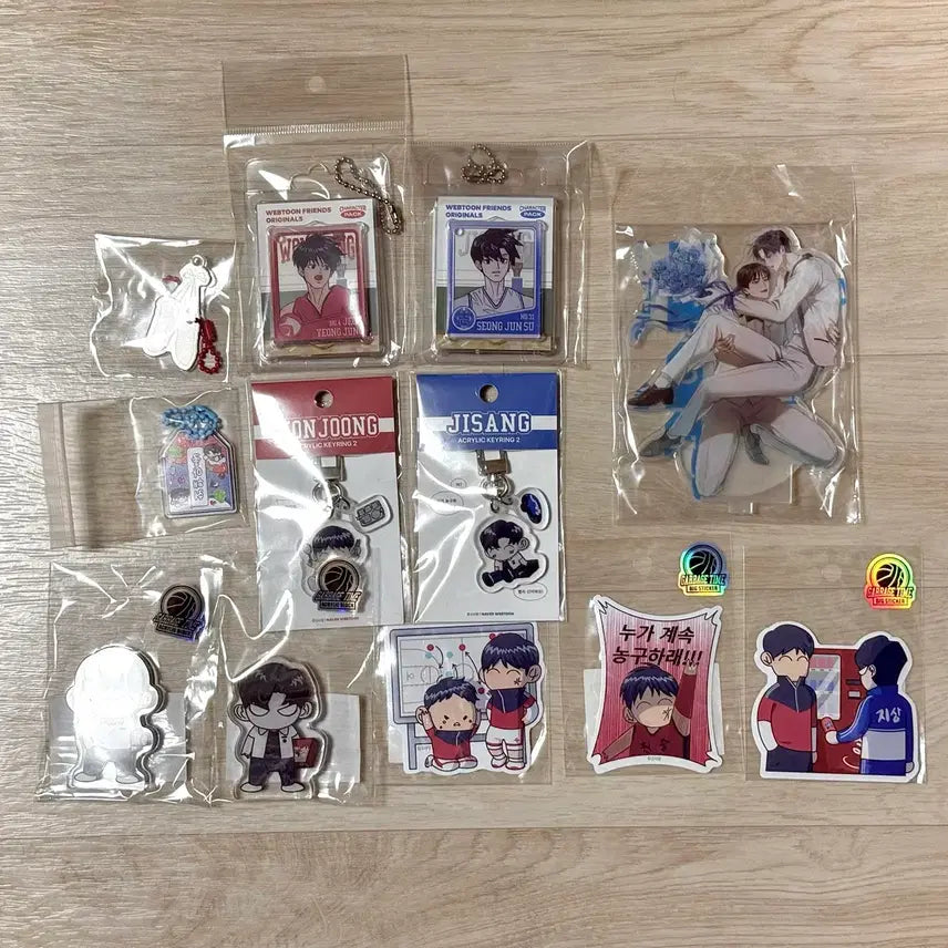 [BUNJANG] Garbage Time Photocard, Postcard, Keyring, Korotto Bundle Set / 가비지타임 포카 엽서 키링 코롯토 일괄 처분 양도