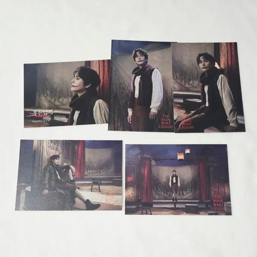 [BUNJANG] Super Junior Kyuhyun The Man Who Laughs Musical Postcard Set / 슈퍼주니어  규현 뮤지컬 웃는남자 엽서세트 양도합니다