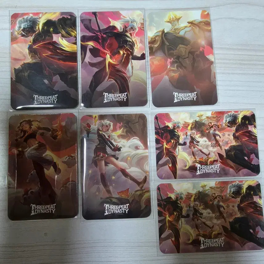 [BUNJANG] MSI 2025 Worlds Photocard Set (Doran, Oner, Faker, Gumayusi, Keria, Group) / msi 2025 월즈 포카 7장(도란,오너,페이커,구마유시,케리아,단체)