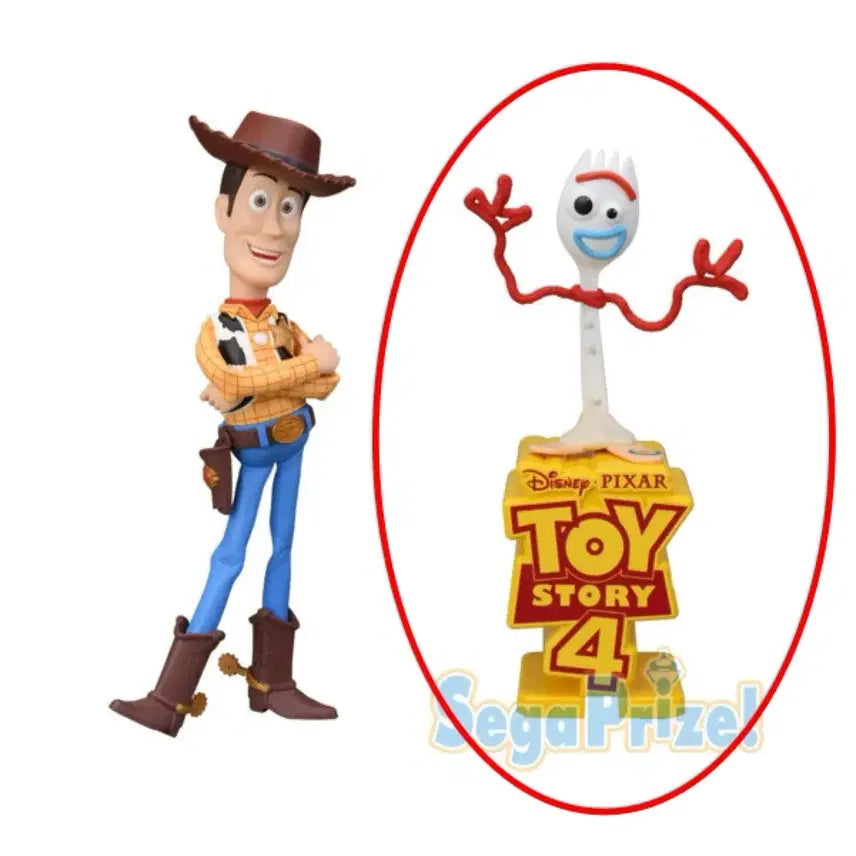 [BUNJANG] SEGA Toy Story 4 Forky Figure (Sealed) / 미개봉) SEGA 세가 토이 스토리 4 포키 피규어