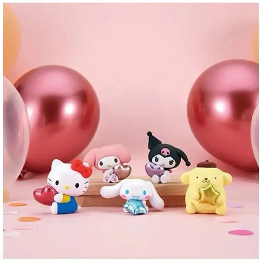 [BUNJANG] Sanrio Balloon Gacha Full Set (Unsealed) / [개봉] 산리오 풍선 가챠 풀세트