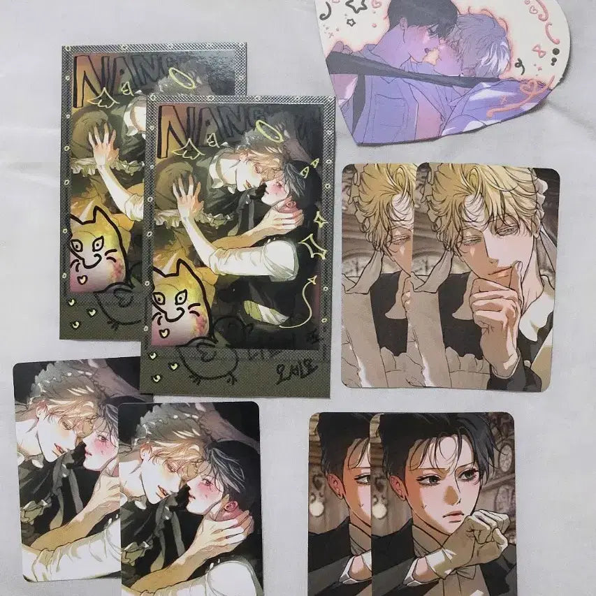 [BUNJANG] Salondebon Romantic Apocalypse Heart Coaster Deco Photo Pack Collection Photocard Bundle Set / 살롱드르봉 낭만묵시록 하트코스터 데코포토팩 컬포 일괄