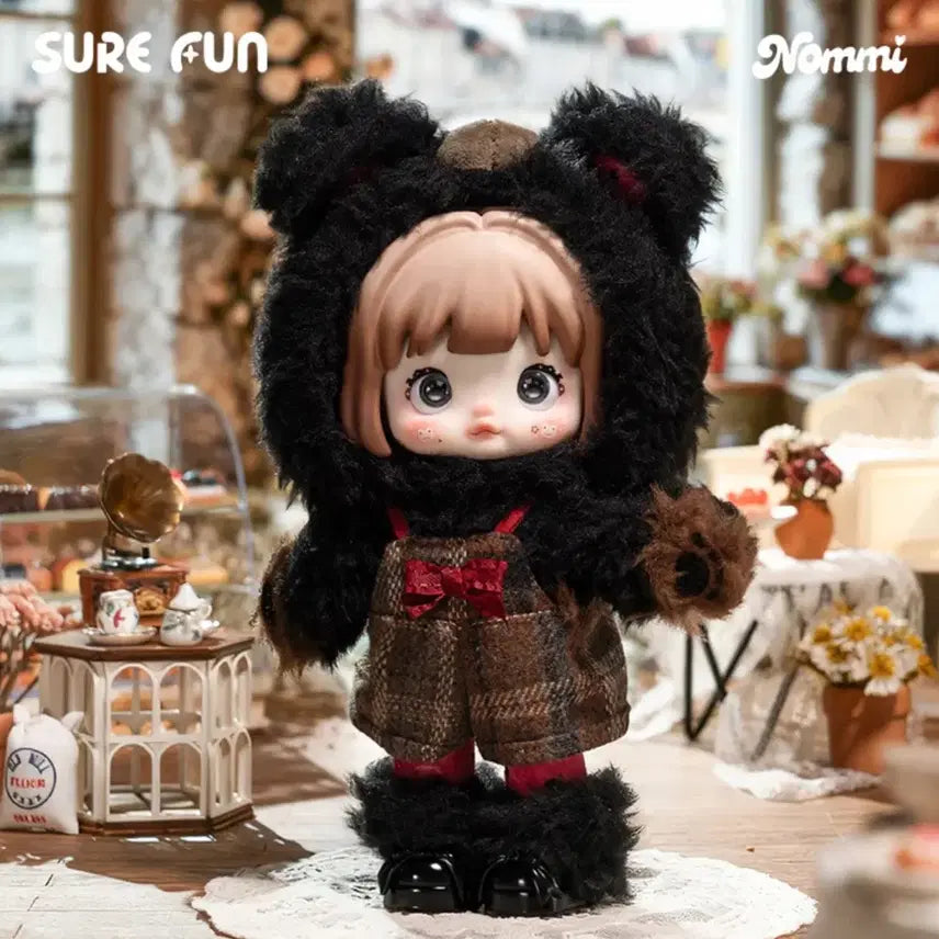 [BUNJANG] Nommi Forest Kingdom Black Bear Card Unsealed Item / nommi 노미 포레스트 킹덤 카드만개봉 (검정 곰)