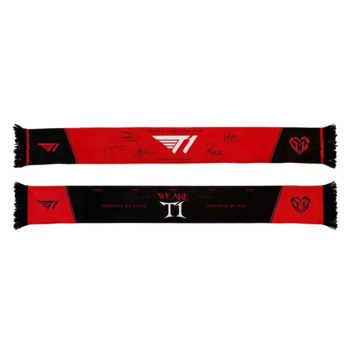 [BUNJANG] T1 ABLIE Slogan Towel / 티원 t1 에이블리 슬로건 타월 머플러
