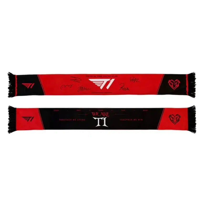 [BUNJANG] T1 ABLIE Slogan Towel / 티원 t1 에이블리 슬로건 타월 머플러