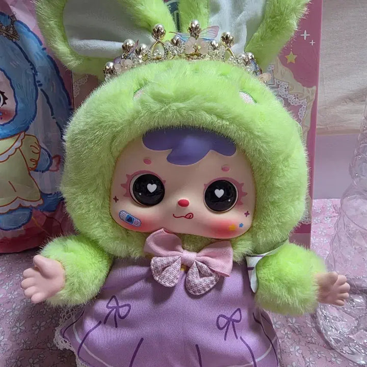 [BUNJANG] BabyThree Samuel Crown Rabbit 400% Figure / 베이비쓰리 사무엘 크라운래빗 400% 인형