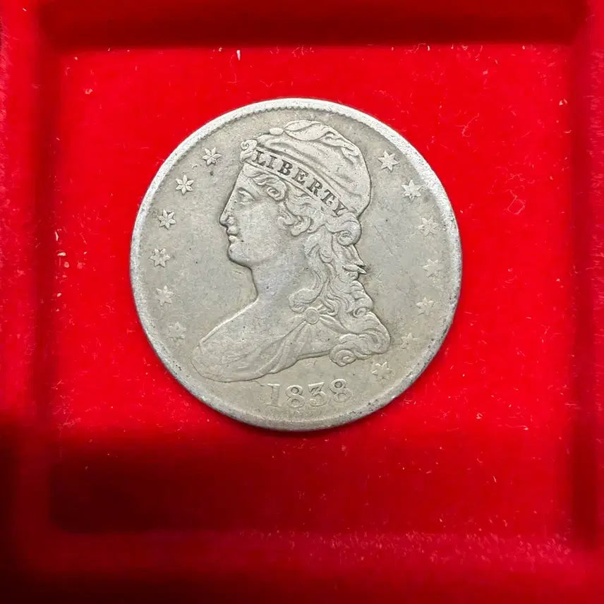 [BUNJANG] 1838 United States Capped Bust Half Dollar / 미국 1838년 캡트 버스트 하프 달러
