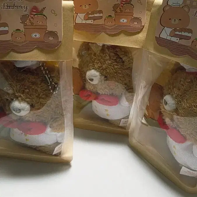 [BUNJANG] Bear Bakery Ggomdori Keyring / 베어 베이커리 곰돌이 키링