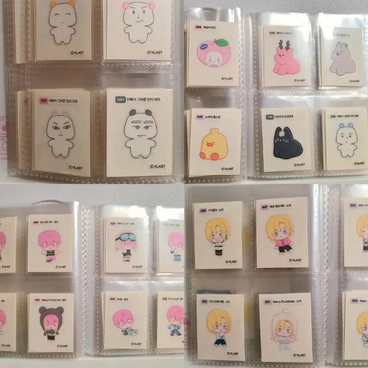 [BUNJANG] PLAVE Noah Bambi Bbunline DDIBU Sticker Bundle Set / 32장 (쁜라인 드볼+a) 플레이브 gs 띠부씰 노아 밤비
