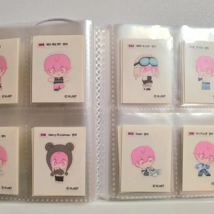 [BUNJANG] PLAVE Noah Bambi Bbunline DDIBU Sticker Bundle Set / 32장 (쁜라인 드볼+a) 플레이브 gs 띠부씰 노아 밤비