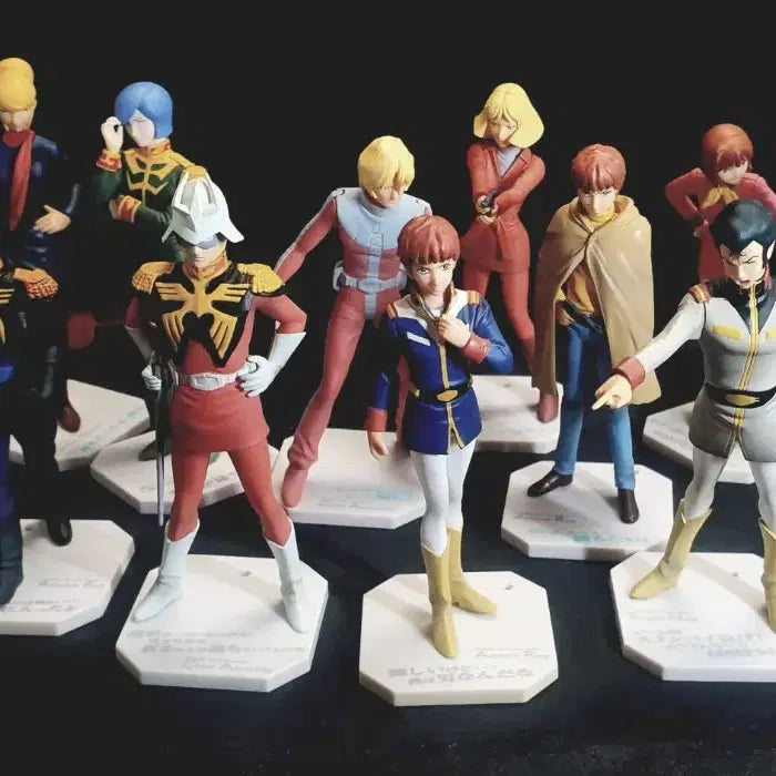 [BUNJANG] Gundam First Figure Set (Char Aznable, Amuro Ray) Unsealed / 건담,퍼스트,피규어,샤아 아즈나블,아무로 레이,개봉,정품