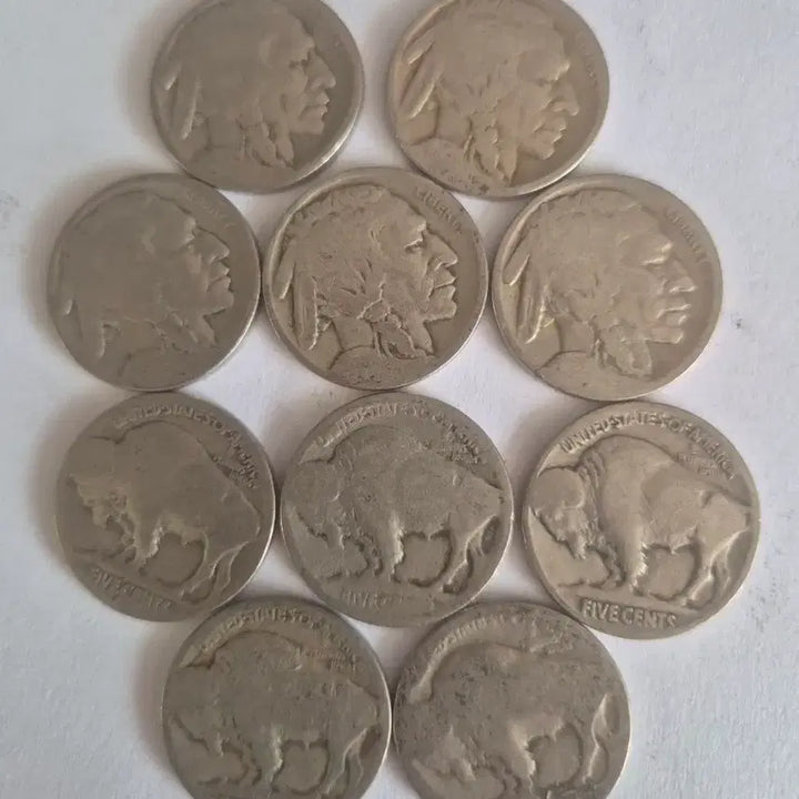 [BUNJANG] 1913-1938 Buffalo Nickel 5 Cent Coin / 버팔로 니켈 5센트 동전