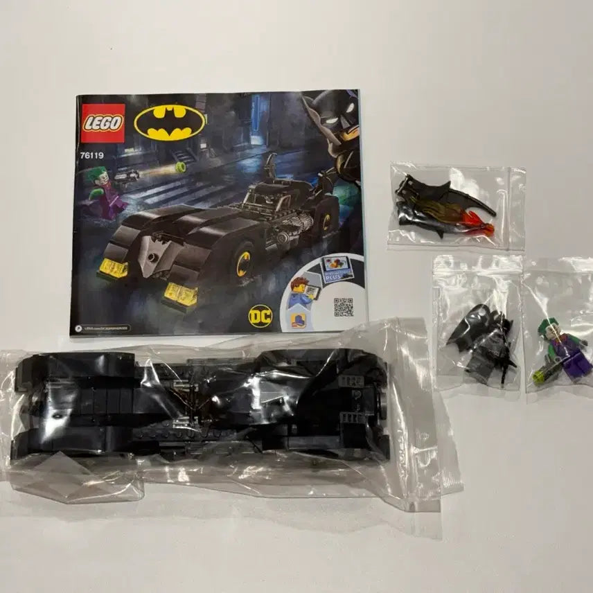 [BUNJANG] LEGO 76119 Batmobile: Joker Chase - No Box, Includes Minifigures / 레고 76119 배트모빌 조커 추격전 정품 / 박스없음 / 미피 포함