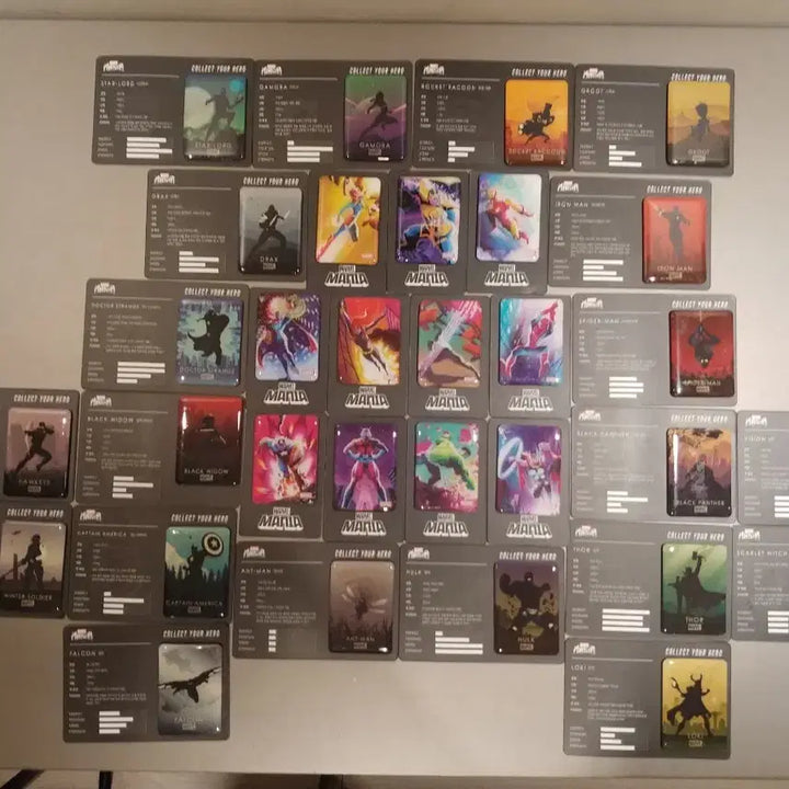 [BUNJANG] Marvel Mania Random Magnet Bundle Set (2018, 2019) / 2018, 2019 마블매니아 랜덤마그넷 전종 일괄