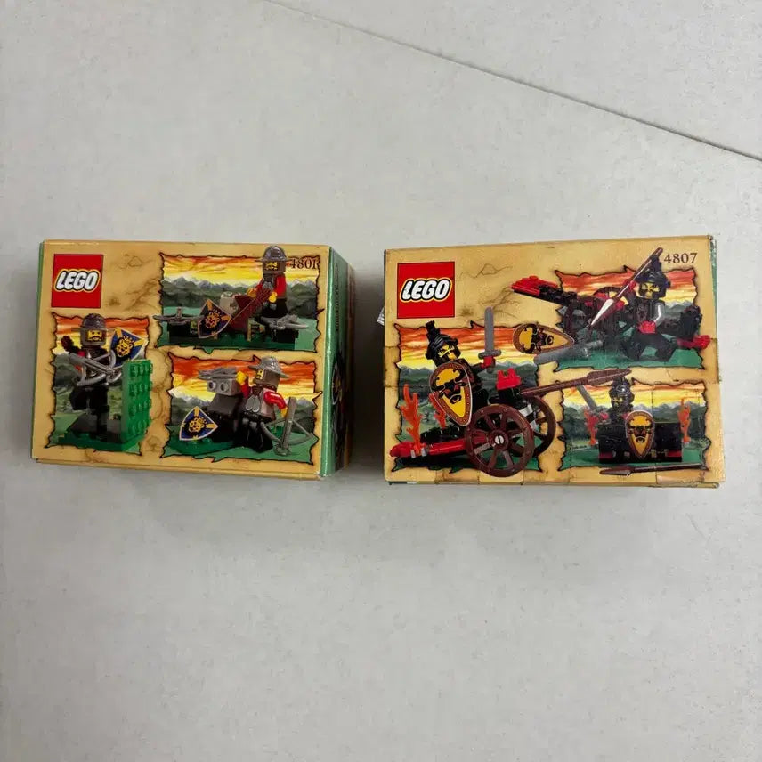 [BUNJANG] LEGO Scala Leo Castle Set (4801, 4807) - Domestic Version / 올드레고 레오성 4801 4807 국내판