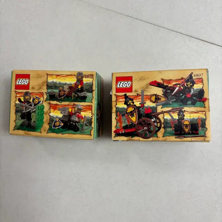 [BUNJANG] LEGO Scala Leo Castle Set (4801, 4807) - Domestic Version / 올드레고 레오성 4801 4807 국내판