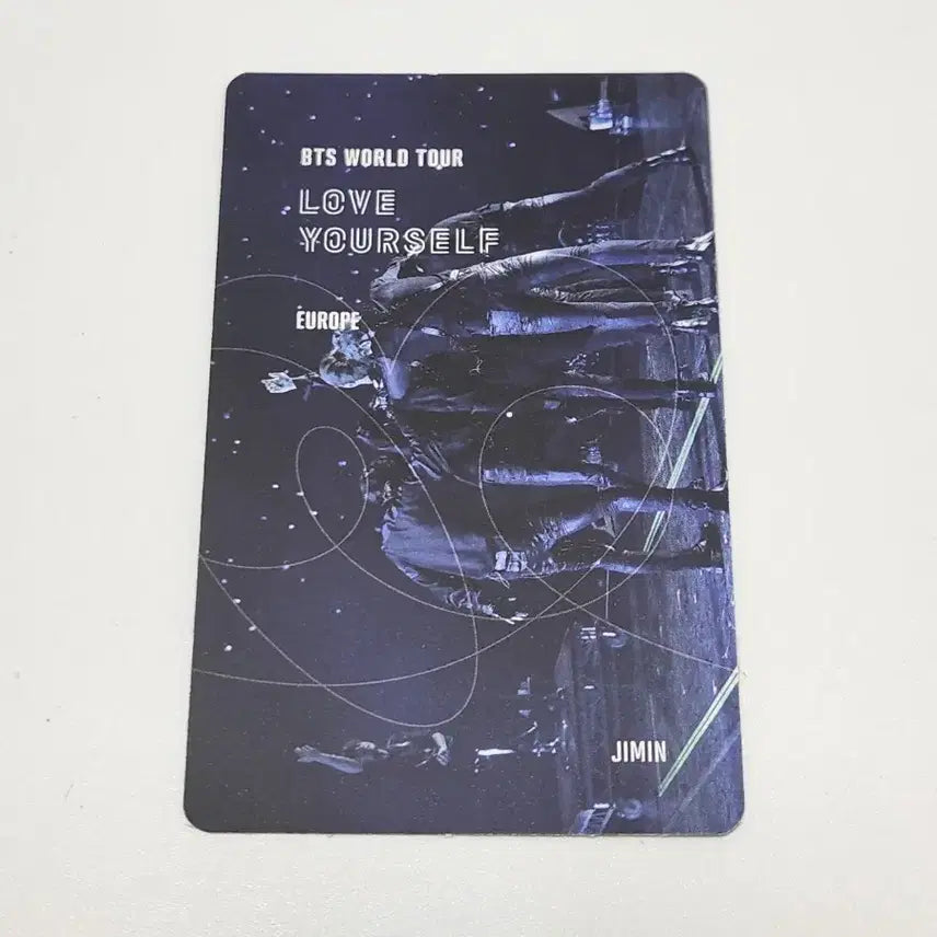 [BUNJANG] BTS Love Yourself Europe Blu-ray Jimin Photocard / bts방탄 럽셀콘 유럽 블루레이 지민 europe bluray jimin