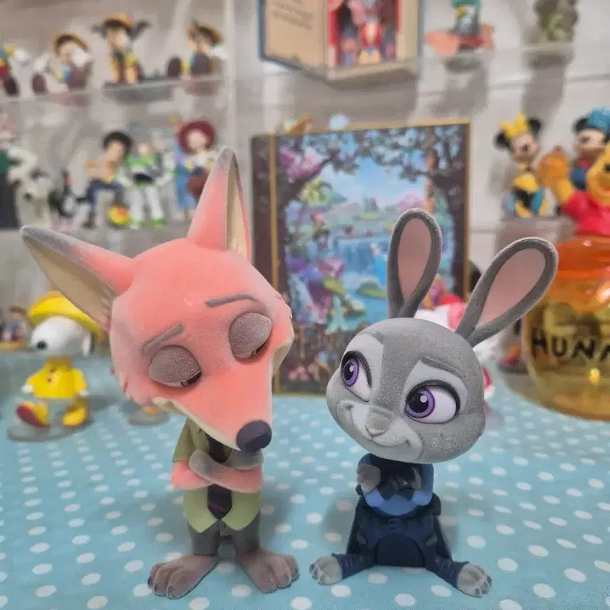 [BUNJANG] Zootopia Nick Wilde &amp; Judy Hopps Figure Set / 주토피아 닉주디 피규어 세트