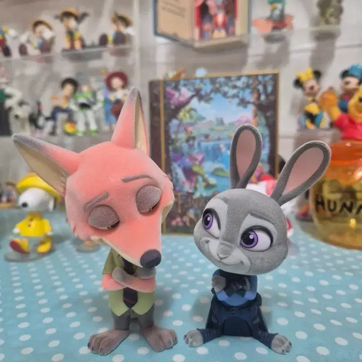 [BUNJANG] Zootopia Nick Wilde &amp; Judy Hopps Figure Set / 주토피아 닉주디 피규어 세트