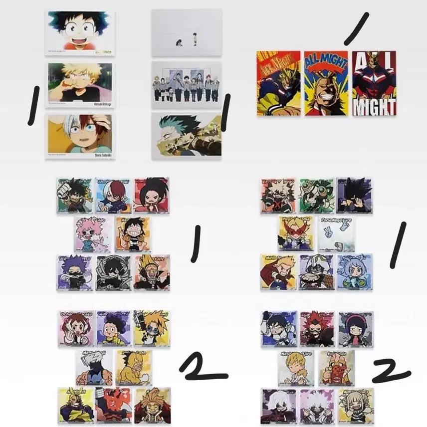 [BUNJANG] My Hero Academia Ichiban Kuji H, I, J 20 Items Bundle Set / 나의히어로아카데미아 이치방쿠지 제일복권 H, I, J 20개 일괄
