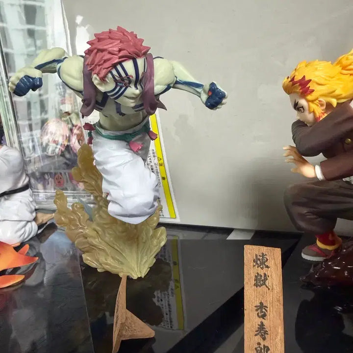 [BUNJANG] Demon Slayer Ichiban Shoji B Prize Kyojuro Rengoku &amp; C Prize Akaza Figures / 귀멸의칼날 이치방쿠지 B상 렌고쿠 &amp; C상 아카자 피규어