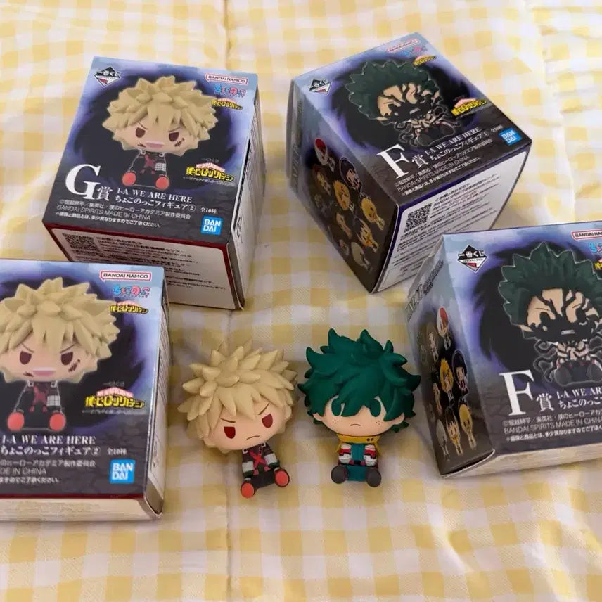 [BUNJANG] My Hero Academia Ichiban Kuji Chokonokko G &amp; F Prize Figures / 나의 히어로 아카데미아 제일복권 쿠지 초코노코 g상 f상